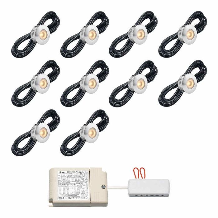 Cree LED Einbaustrahler Veranda Aragon io | Warm Weiß | Set mit 6, 8, 10 oder 12 Stück - Eden Shop - Haus, Garten und Zubehör
