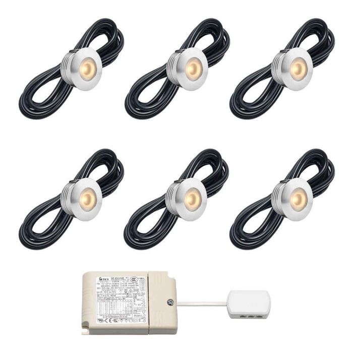 Cree LED Einbaustrahler Veranda Aragon io | Warm Weiß | Set mit 6, 8, 10 oder 12 Stück - Eden Shop - Haus, Garten und Zubehör