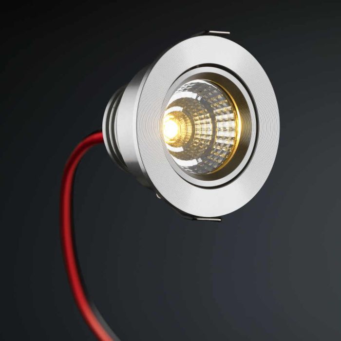 Sharp LED Einbaustrahler Granada | Warm Weiß | 4 Watt | Dimmbar | Kippbar - Eden Shop - Haus, Garten und Zubehör