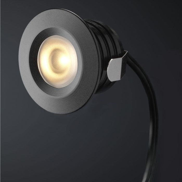 Cree LED Einbaustrahler Veranda Pals Schwarz los | Warm Weiß | 3 Watt - Eden Shop - Haus, Garten und Zubehör