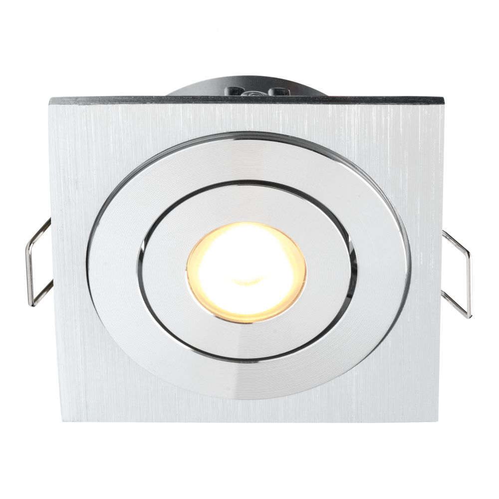 Cree LED Einbaustrahler Veranda Soria Eckig los | Warm Weiß | 3 Watt - Eden Shop - Haus, Garten und Zubehör