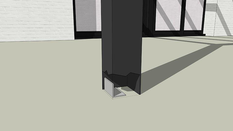 Terrassendach Polycarbonat 3000x2000mm - Eden Shop - Haus, Garten und Zubehör