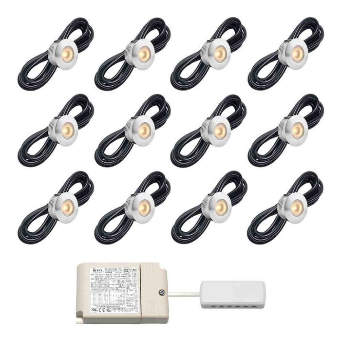 Cree LED Einbaustrahler Veranda Aragon io | Warm Weiß | Set mit 6, 8, 10 oder 12 Stück - Eden Shop - Haus, Garten und Zubehör