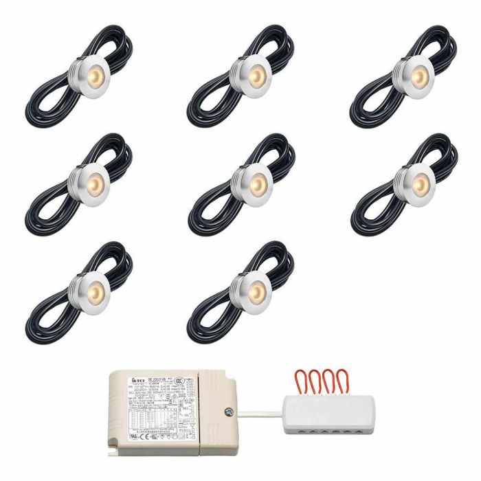 Cree LED Einbaustrahler Veranda Aragon io | Warm Weiß | Set mit 6, 8, 10 oder 12 Stück - Eden Shop - Haus, Garten und Zubehör