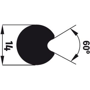 J4 Wellenadapter Nut; 14 x 60° ohne Gewinde - Eden Shop - Haus, Garten und Zubehör