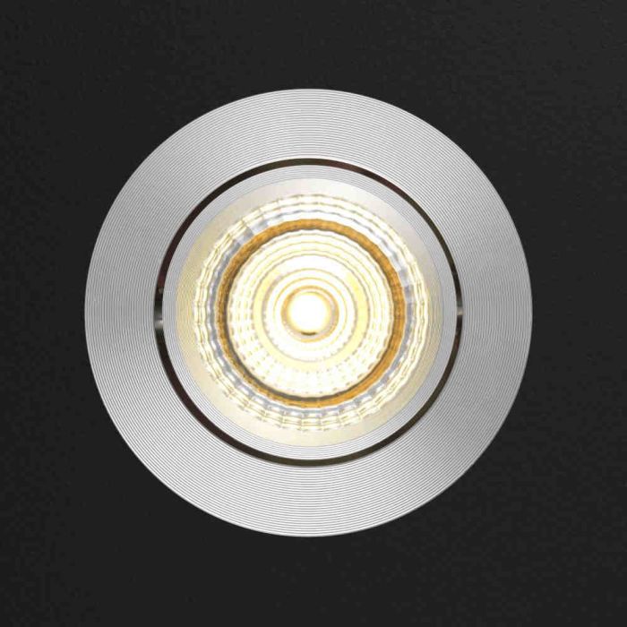 Sharp LED Einbaustrahler Granada | Warmweiß | 4 Watt | Dimmbar | Kippbar | verschiedene Farben - Eden Shop - Haus, Garten und Zubehör