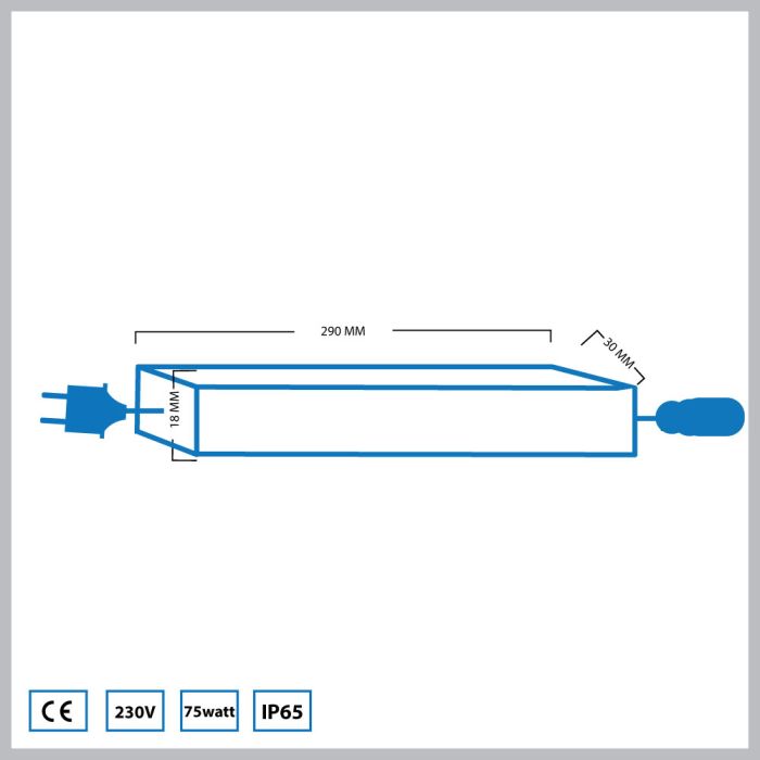 Hamulight LED Transformator | Veranda | 75 Watt | 24 Volt - Eden Shop - Haus, Garten und Zubehör