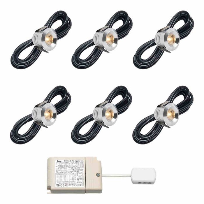 Cree LED Einbaustrahler Veranda Marbella io | Warm Weiß | Set mit 6, 8, 10 oder 12 Stück - Eden Shop - Haus, Garten und Zubehör