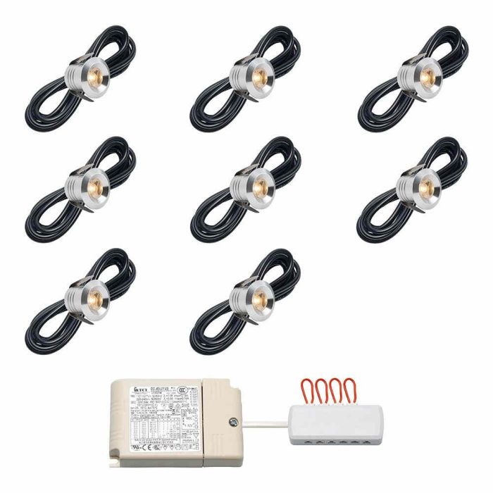 Cree LED Einbaustrahler Veranda Marbella io | Warm Weiß | Set mit 6, 8, 10 oder 12 Stück - Eden Shop - Haus, Garten und Zubehör