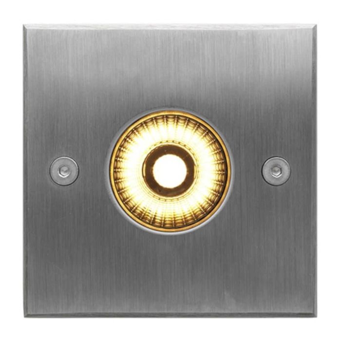 Cree LED Bodeneinbaustrahler Meda | Warm Weiß | 5 Watt | Eckig | 24 Volt - Eden Shop - Haus, Garten und Zubehör