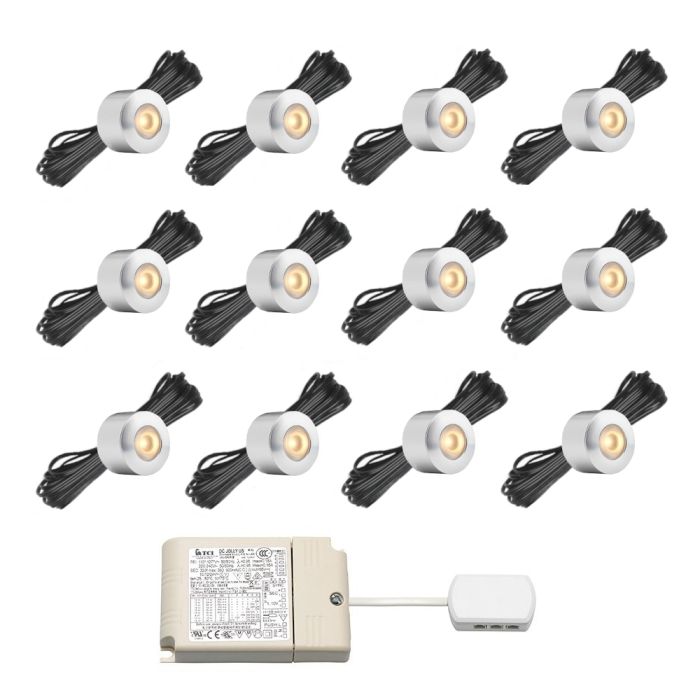 Cree LED Aufbaustrahler Veranda Gomera io | Warm Weiß | Set mit 6, 8, 10 oder 12 Stück - Eden Shop - Haus, Garten und Zubehör