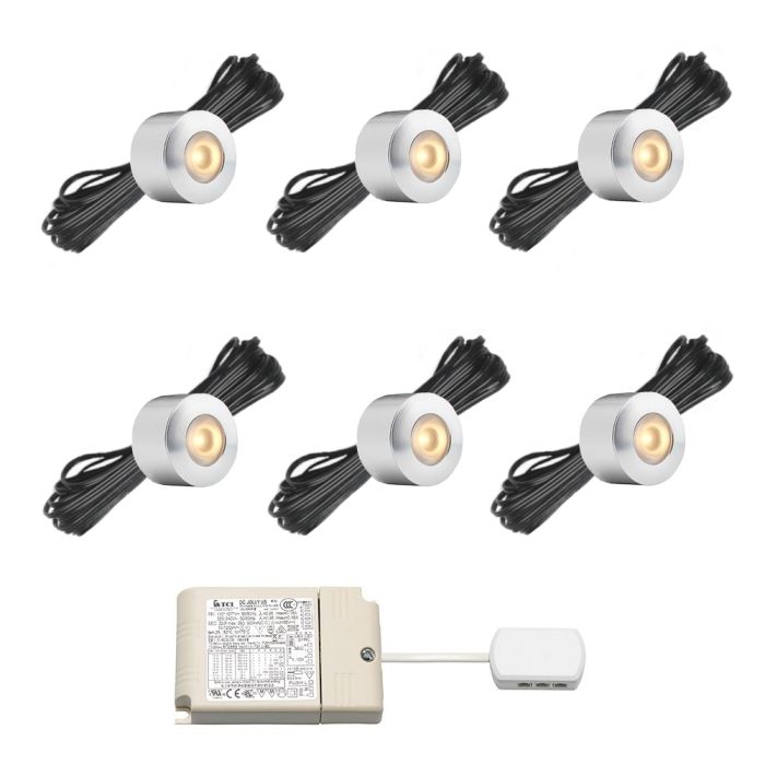 Cree LED Aufbaustrahler Veranda Gomera io | Warm Weiß | Set mit 6, 8, 10 oder 12 Stück - Eden Shop - Haus, Garten und Zubehör
