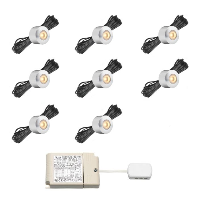 Cree LED Aufbaustrahler Veranda Gomera io | Warm Weiß | Set mit 6, 8, 10 oder 12 Stück - Eden Shop - Haus, Garten und Zubehör